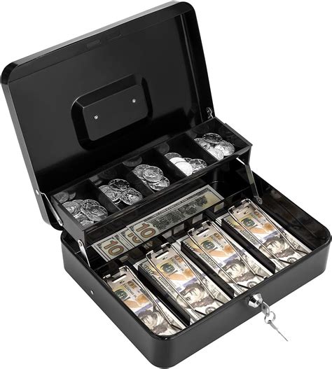 large metal cash box|lockable cash boxes.